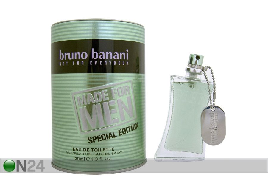 Bruno Banani Made for Men EDT 30ml suurendatud