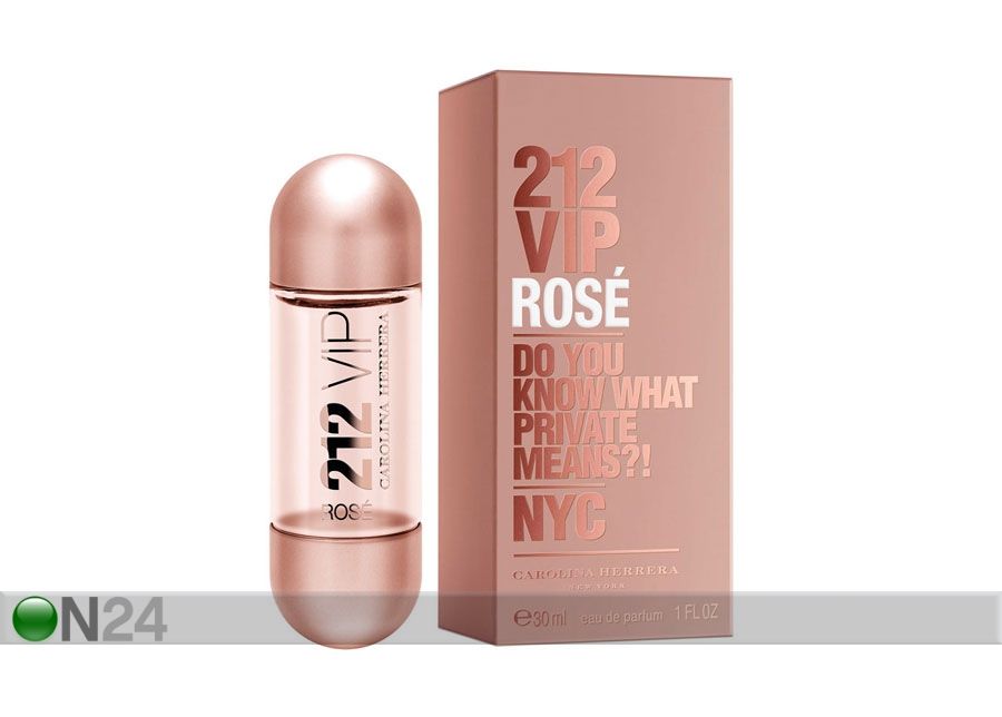 Carolina Herrera 212 VIP Rose EDP 30ml suurendatud