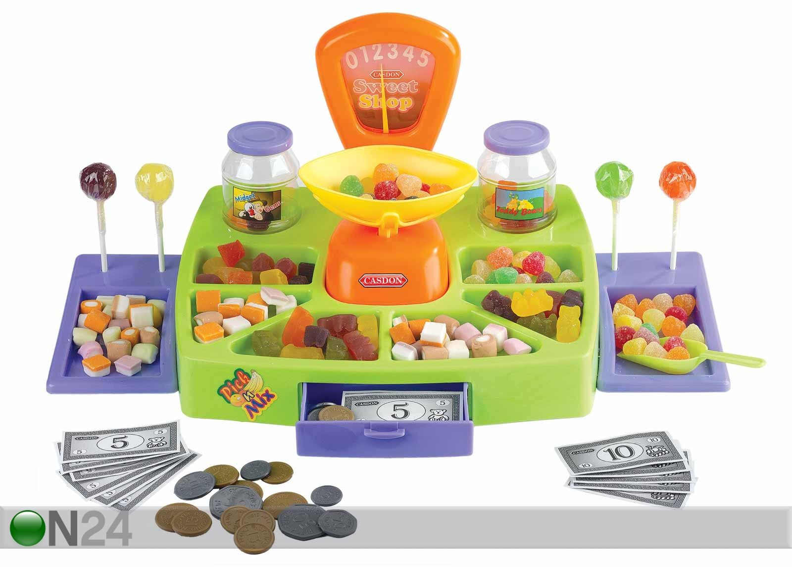 Casdon kommipood suurendatud