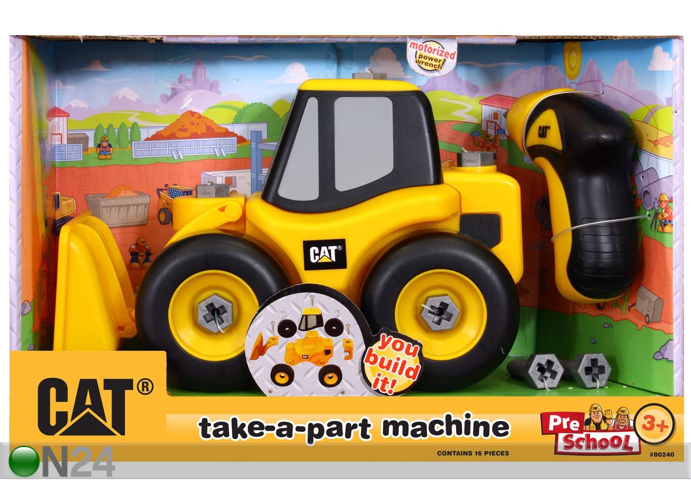Caterpillar®Traktor trelliga suurendatud