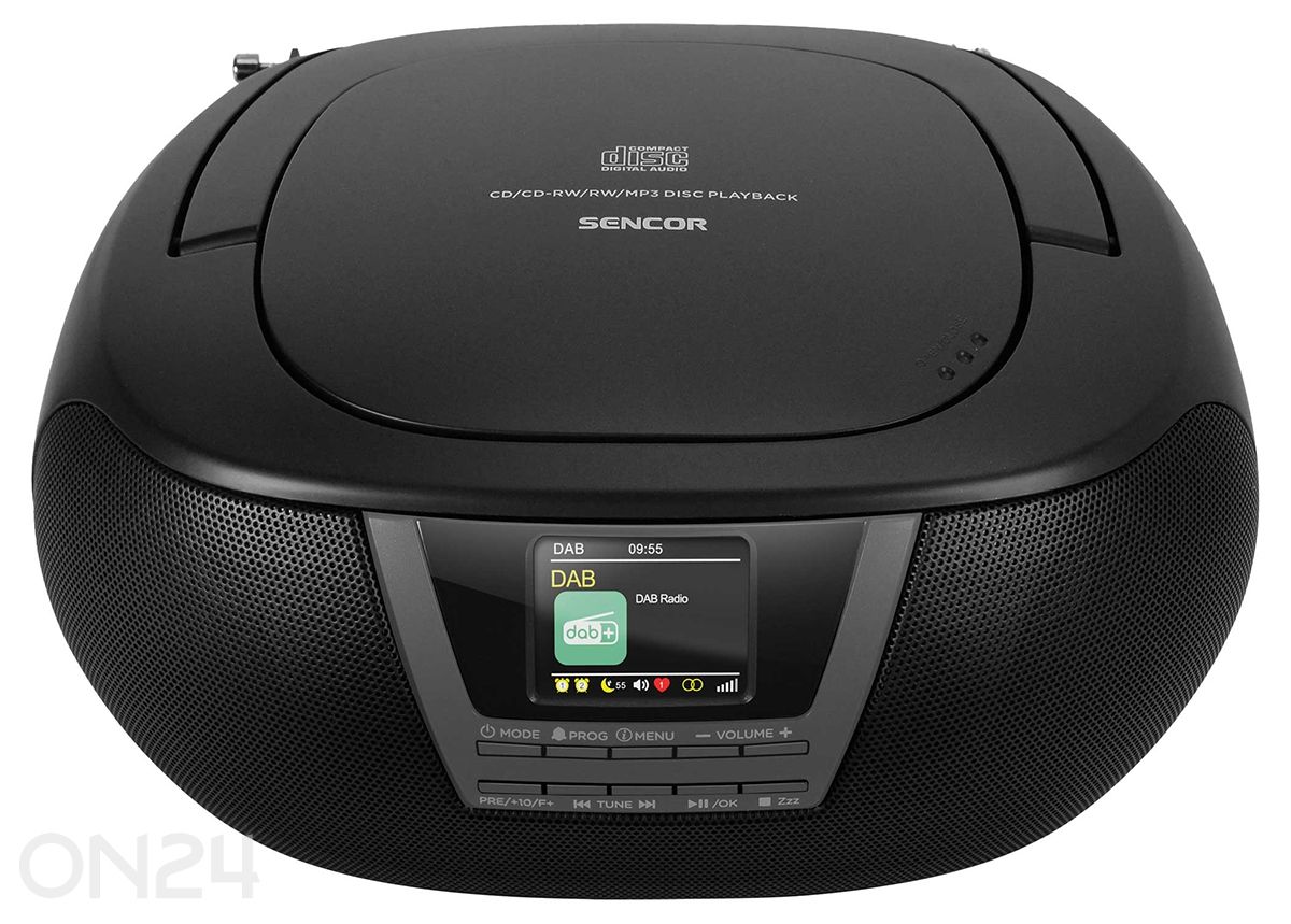 CD-raadio Sencor SPT6200DB suurendatud
