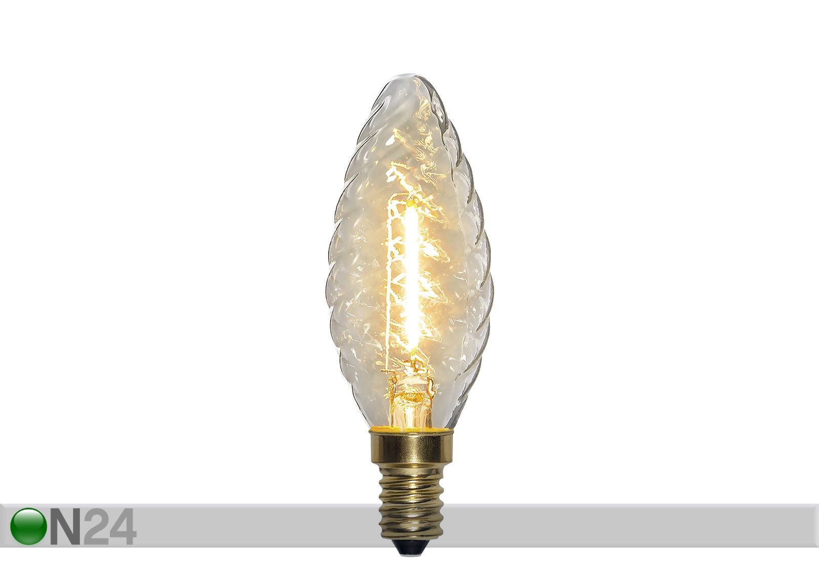 Dekoratiivne LED elektripirn E14 0,8W suurendatud
