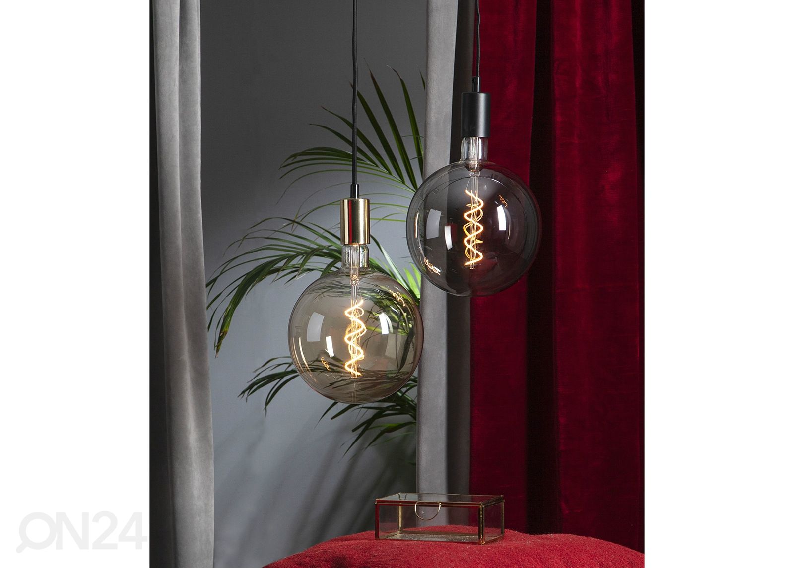 Dekoratiivne LED elektripirn E27, 2,6W suurendatud