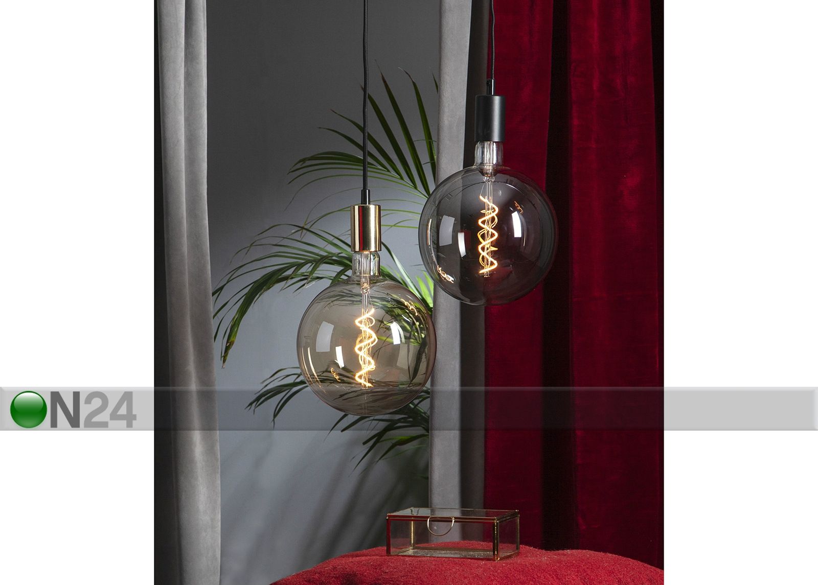 Dekoratiivne LED elektripirn E27, 2,8W suurendatud