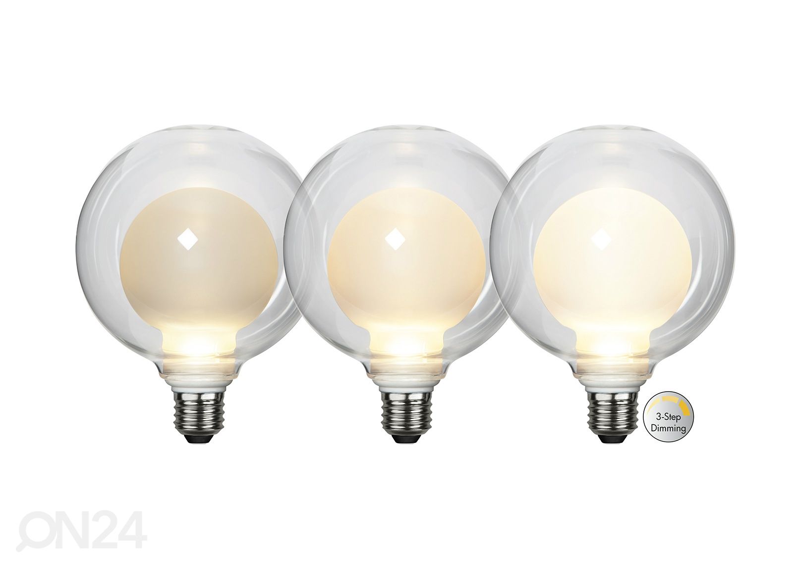 Dekoratiivne LED elektripirn E27 3,5W suurendatud