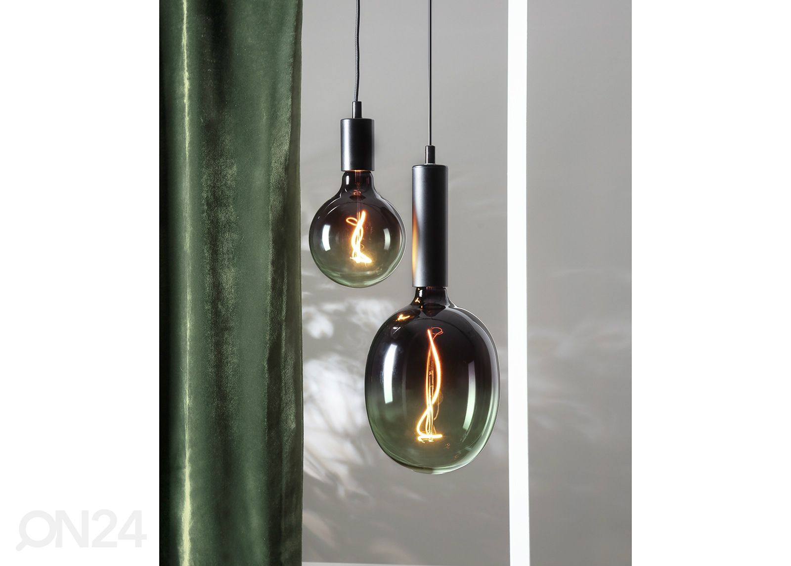 Dekoratiivne LED elektripirn E27, 4W suurendatud