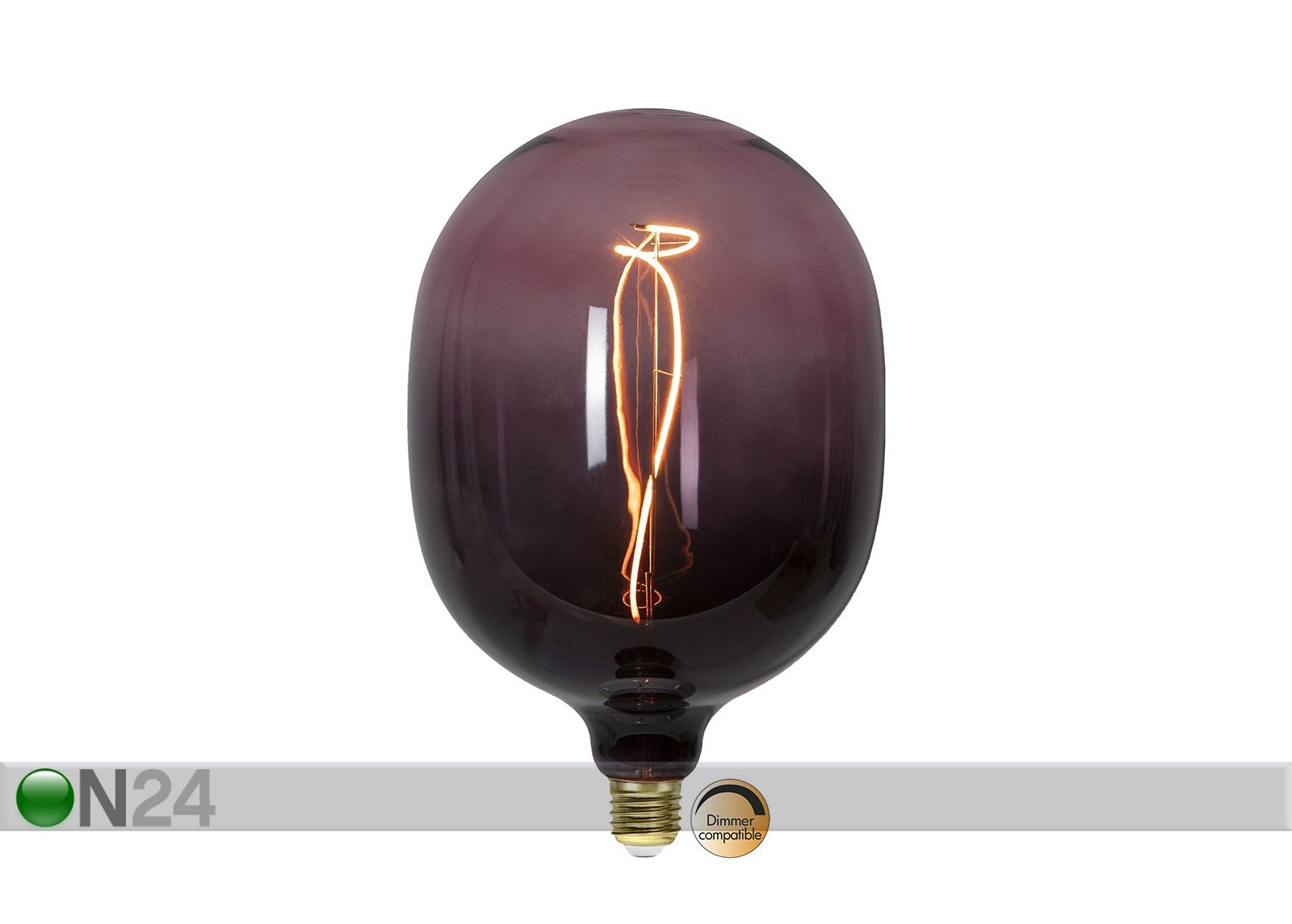 Dekoratiivne LED elektripirn E27, 4W suurendatud
