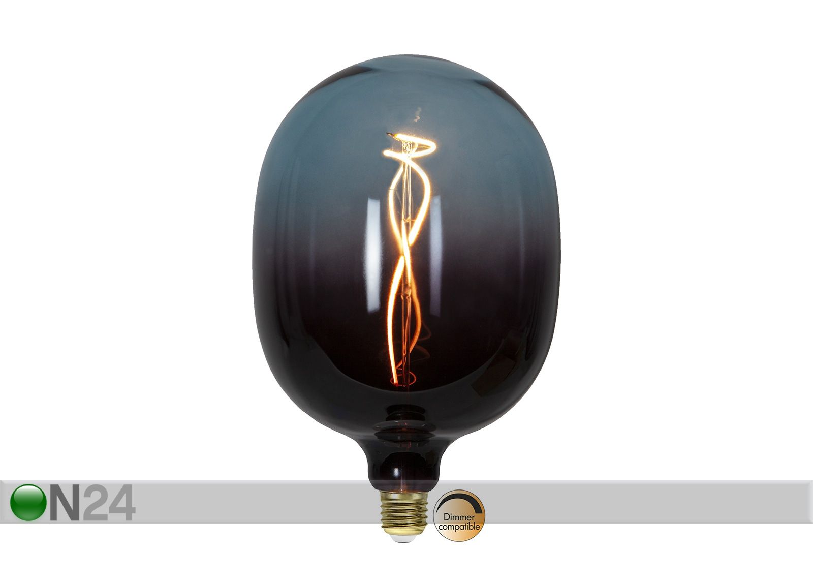Dekoratiivne LED elektripirn E27, 4W suurendatud