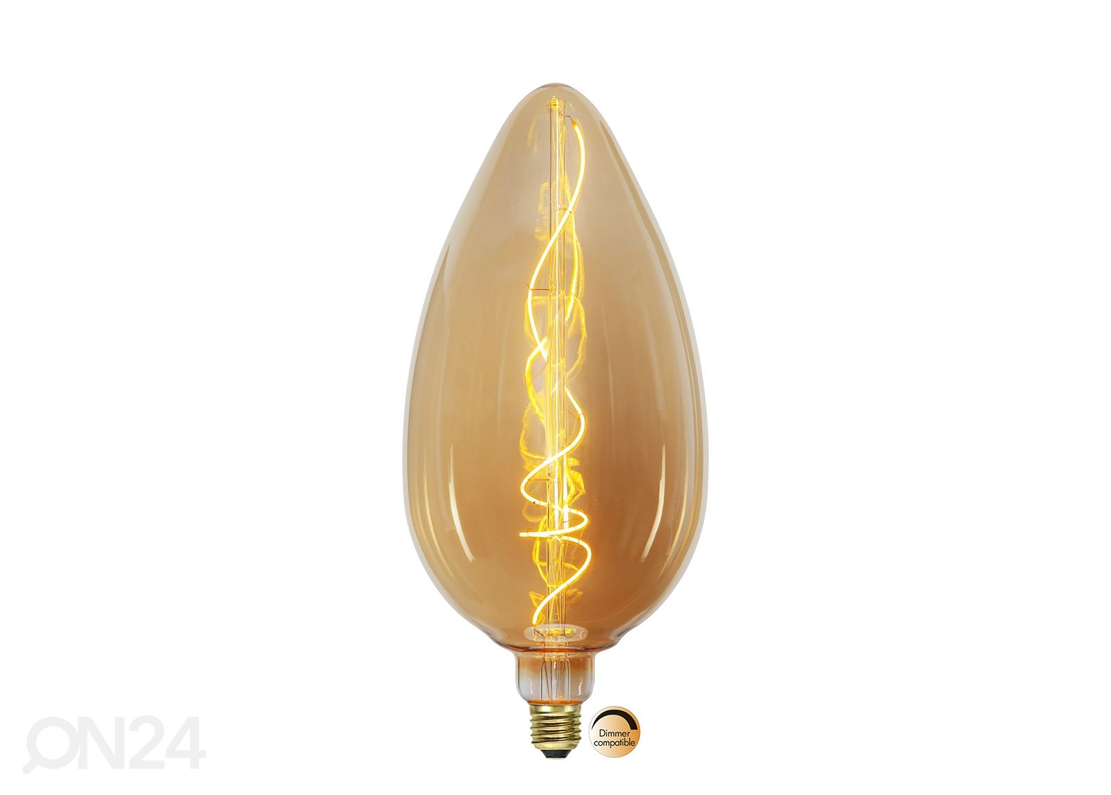 Dekoratiivne LED elektripirn E27, 5W suurendatud
