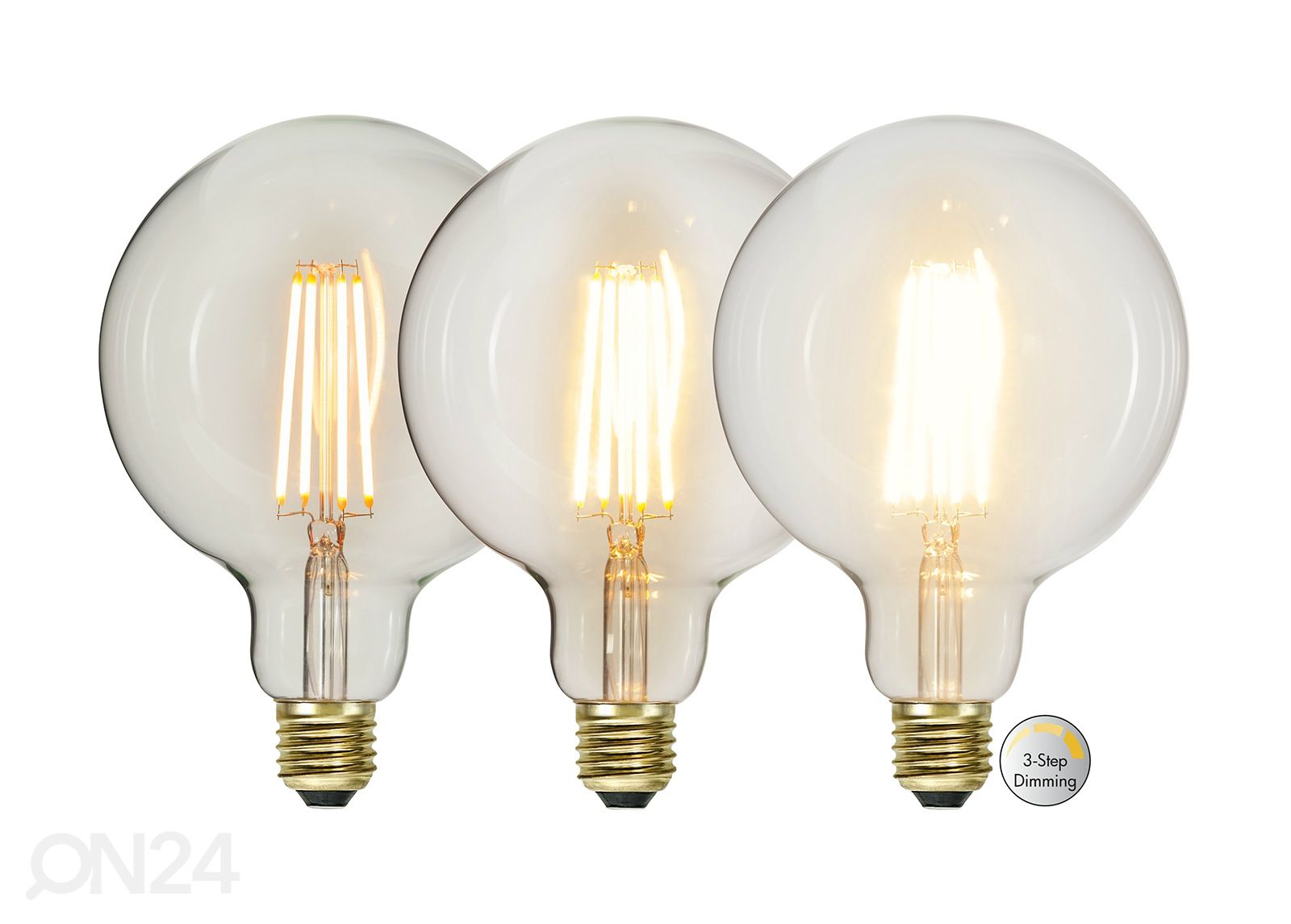 Dekoratiivne LED elektripirn E27 6,5W suurendatud