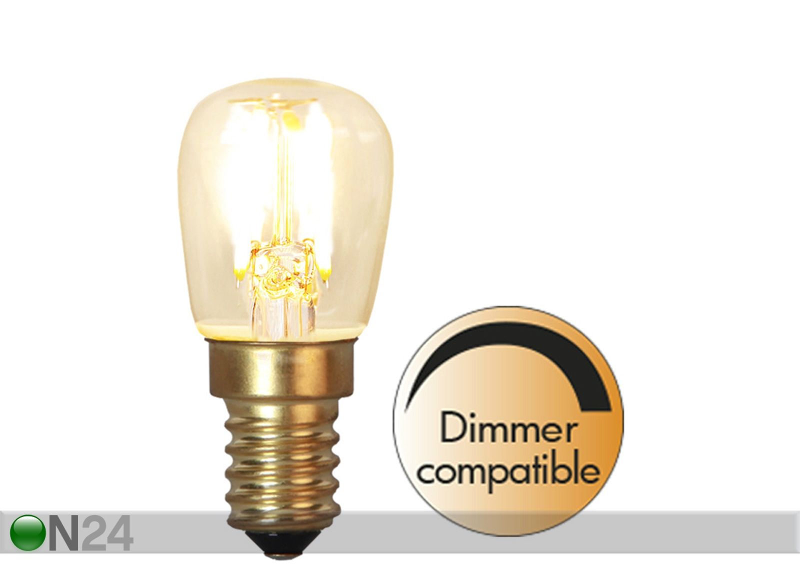 Dekoratiivne LED pirn E14 (1,4W) suurendatud