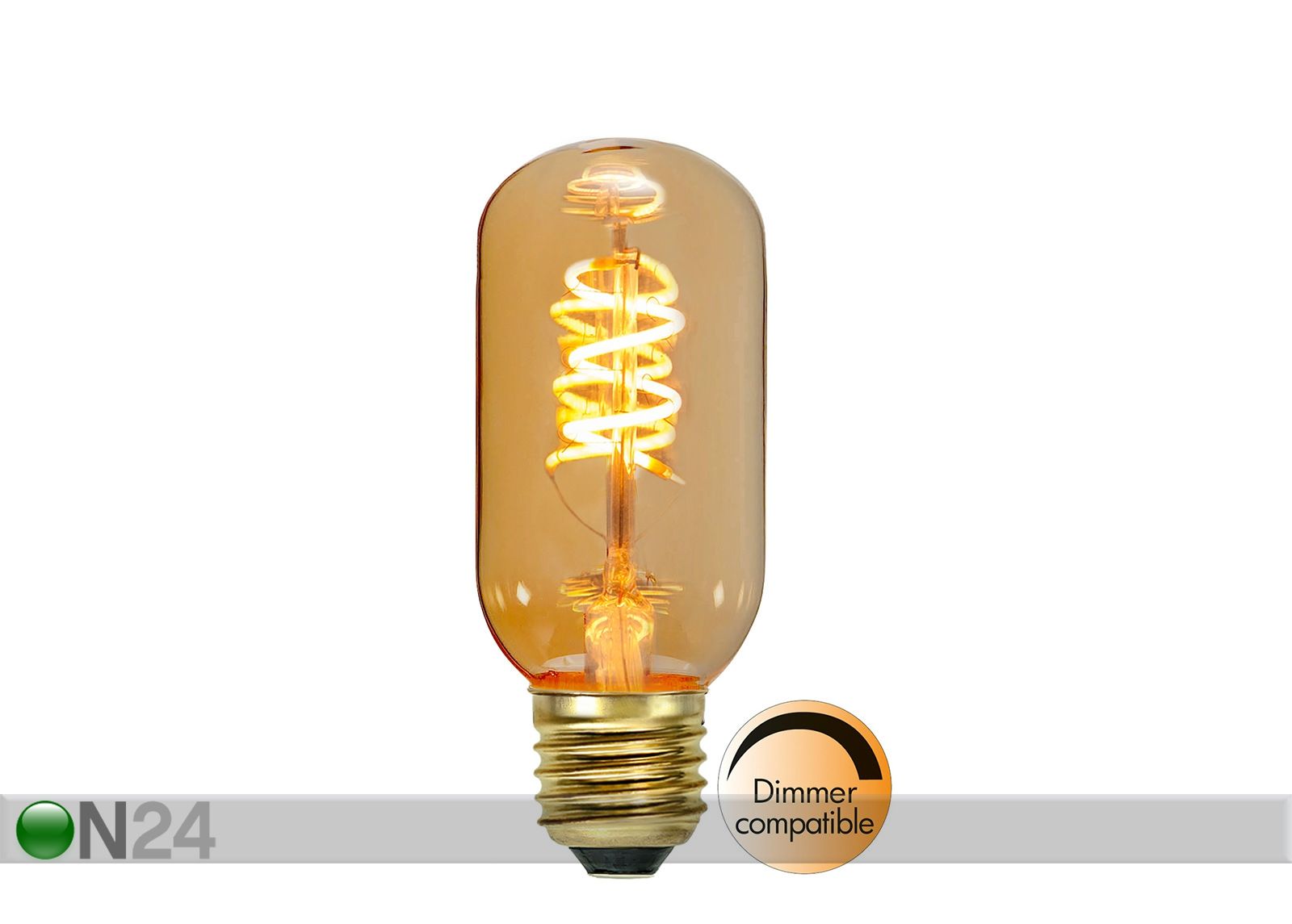 Dekoratiivne LED pirn E27, 2W suurendatud