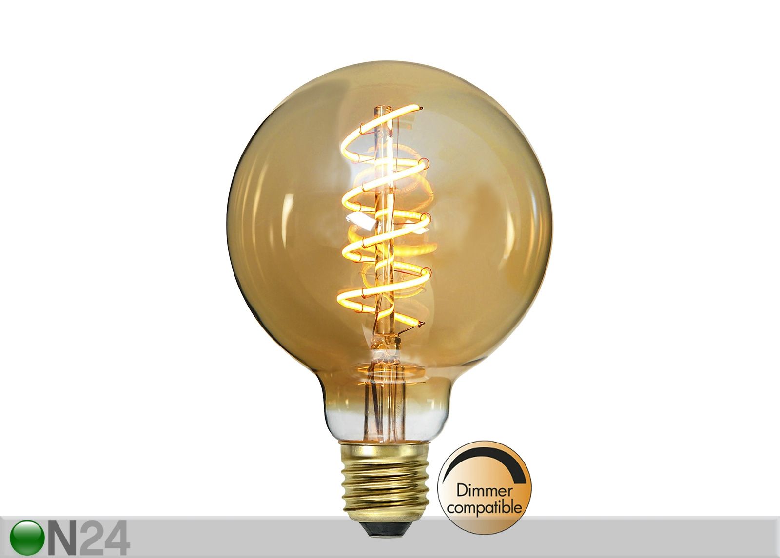 Dekoratiivne LED pirn E27 3 W suurendatud