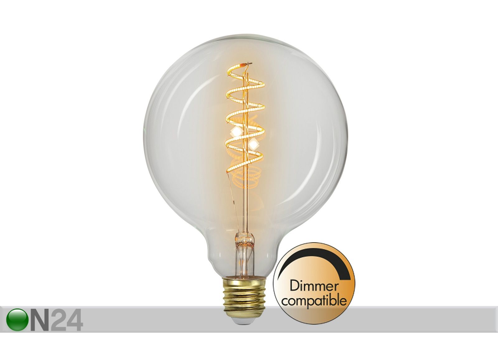 Dekoratiivne LED pirn E27 3 W suurendatud