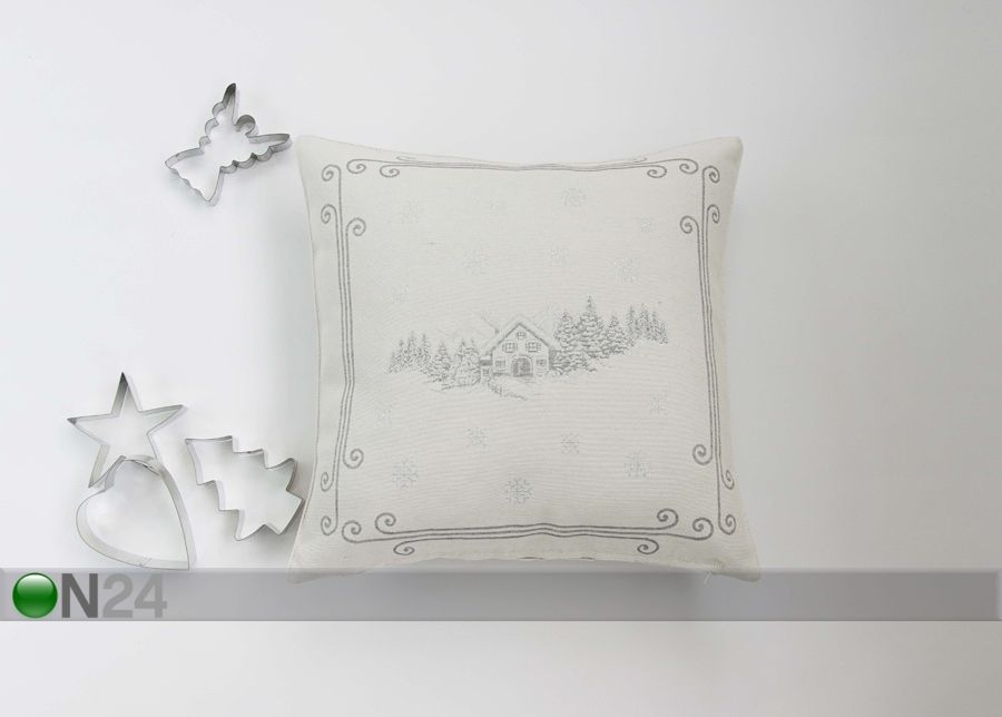 Dekoratiivpadi Chalet Lurex v.6, 45x45 cm suurendatud