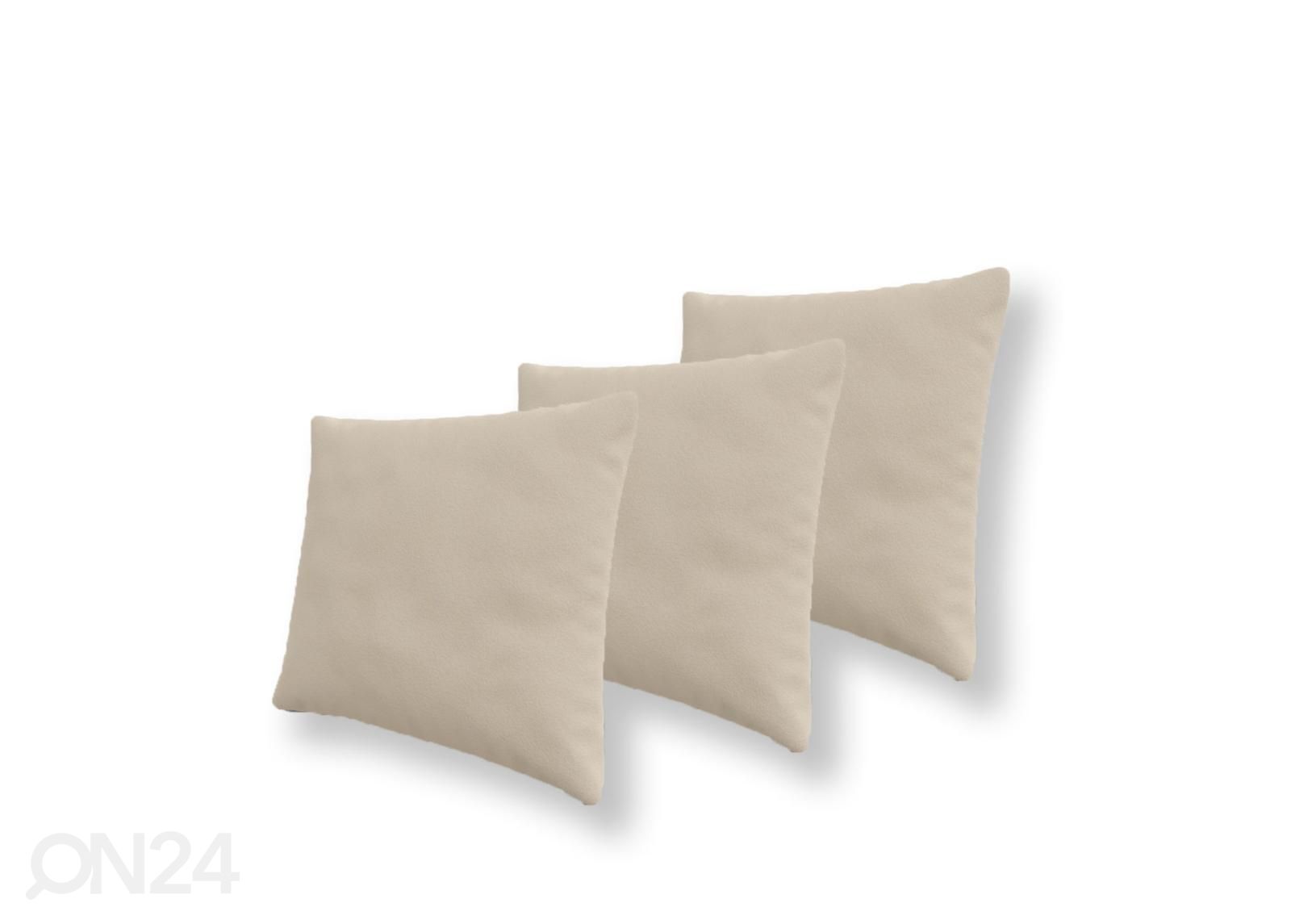 Dekoratiivpatjade komplekt 50x50 cm, 3 tk suurendatud