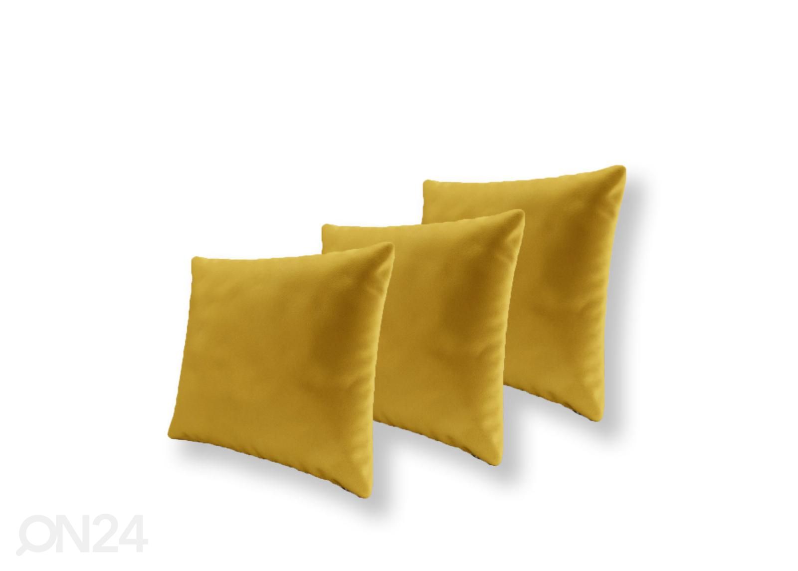 Dekoratiivpatjade komplekt 50x50 cm, 3 tk suurendatud