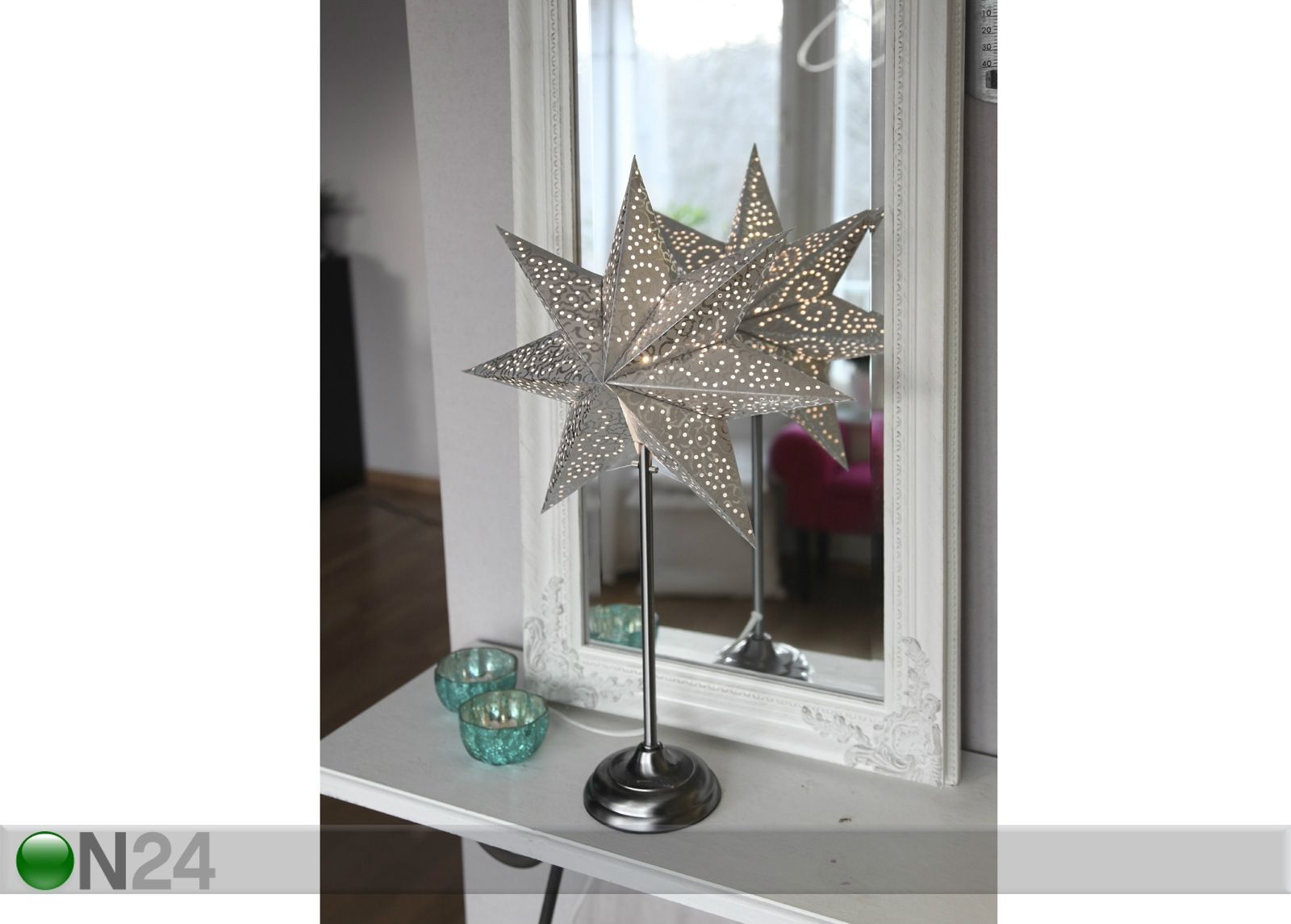 Dekoratiivvalgusti Antique Star 55cm suurendatud