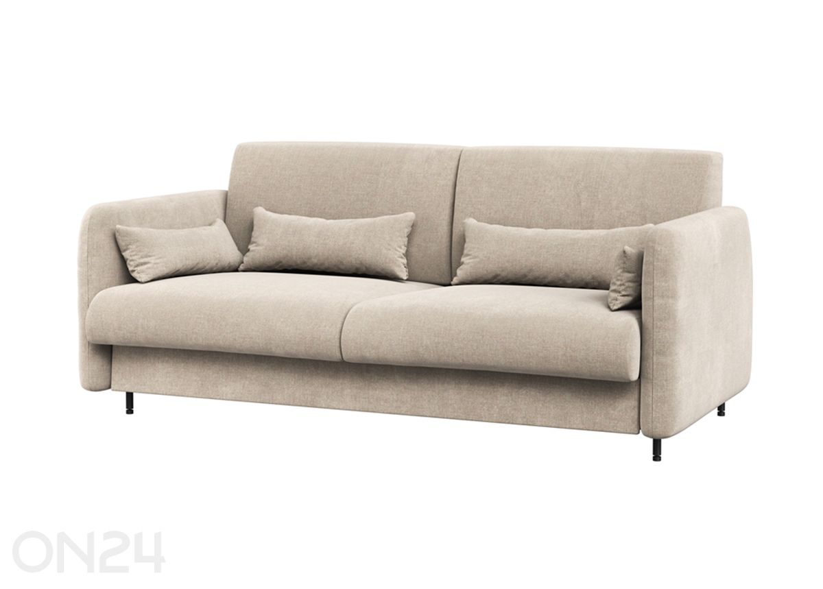 Diivan Lenart BED CONCEPT vertikaalsele kappvoodile 140x200 cm suurendatud