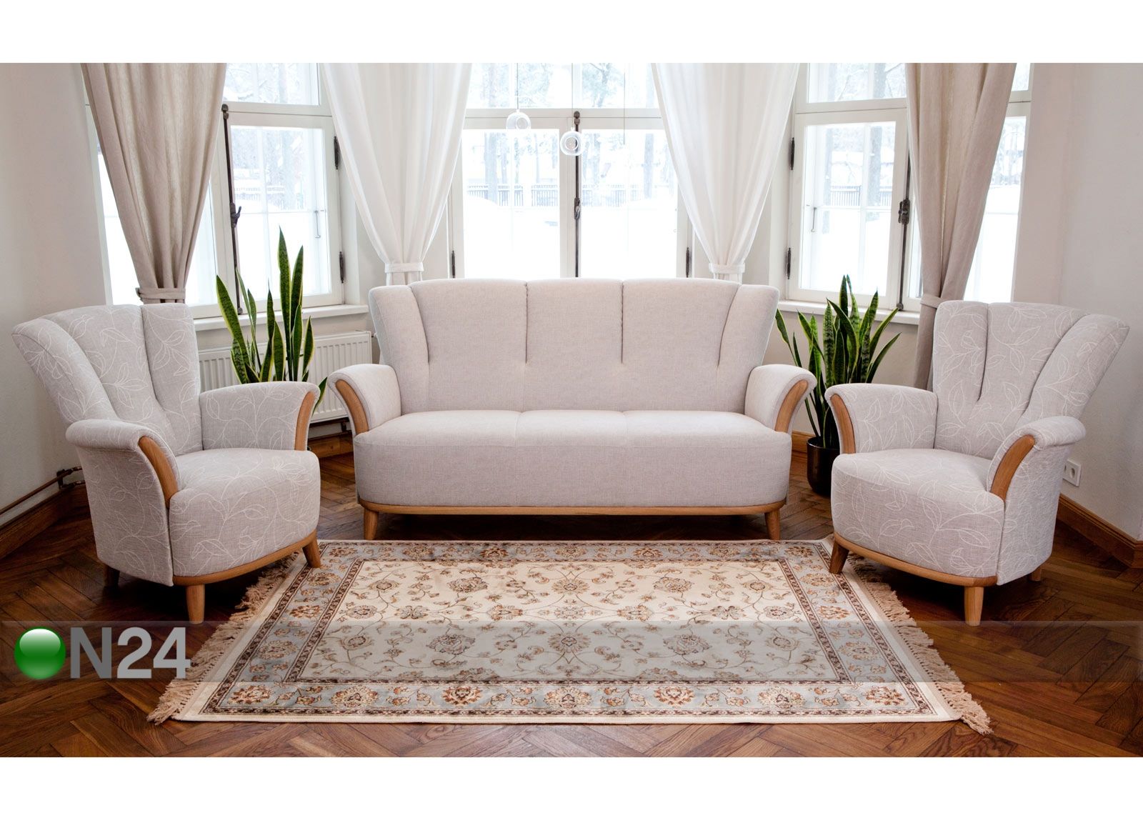 Diivanikomplekt Amalia 3+1+1 suurendatud