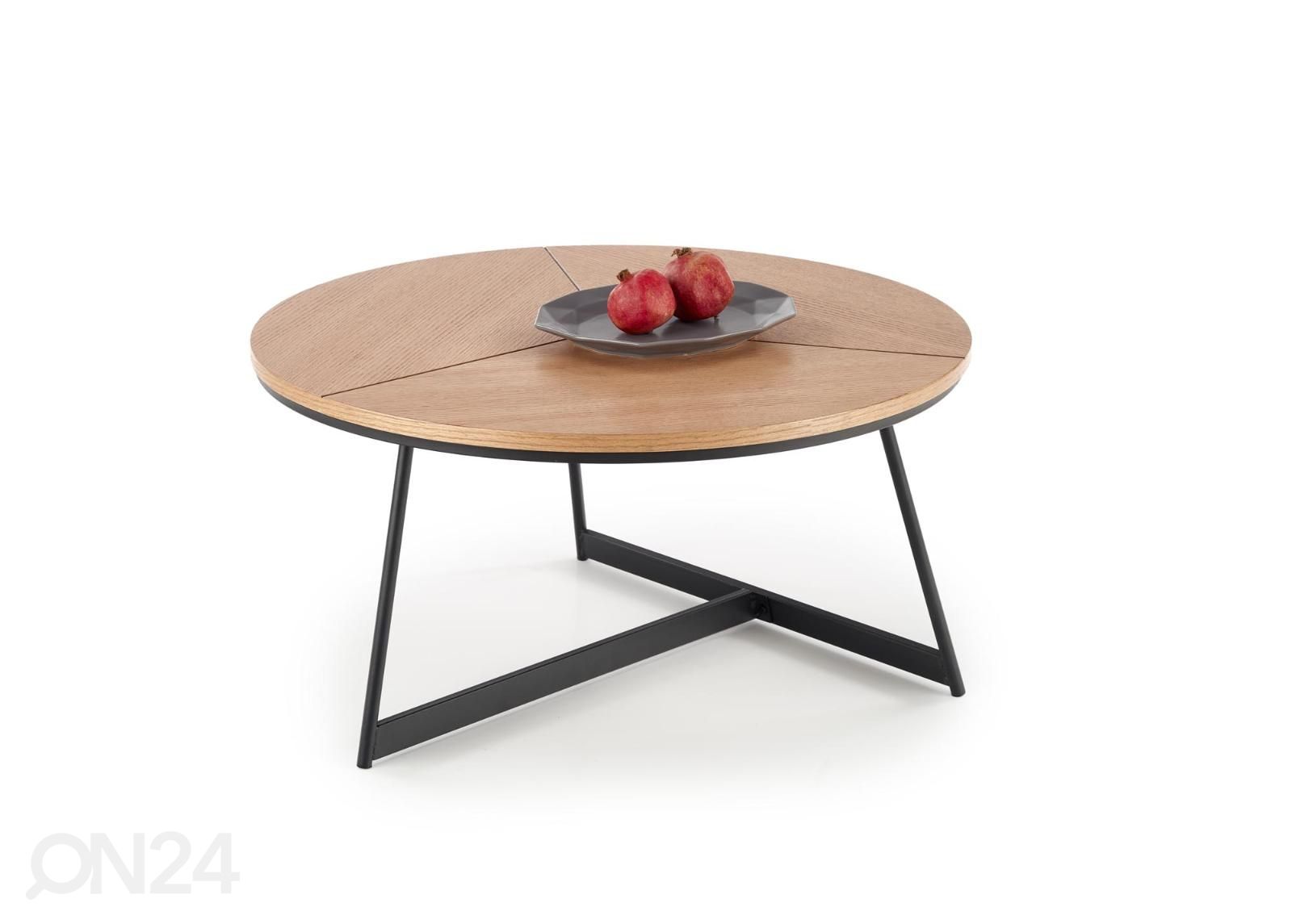 Diivanilaud Ø 80 cm suurendatud