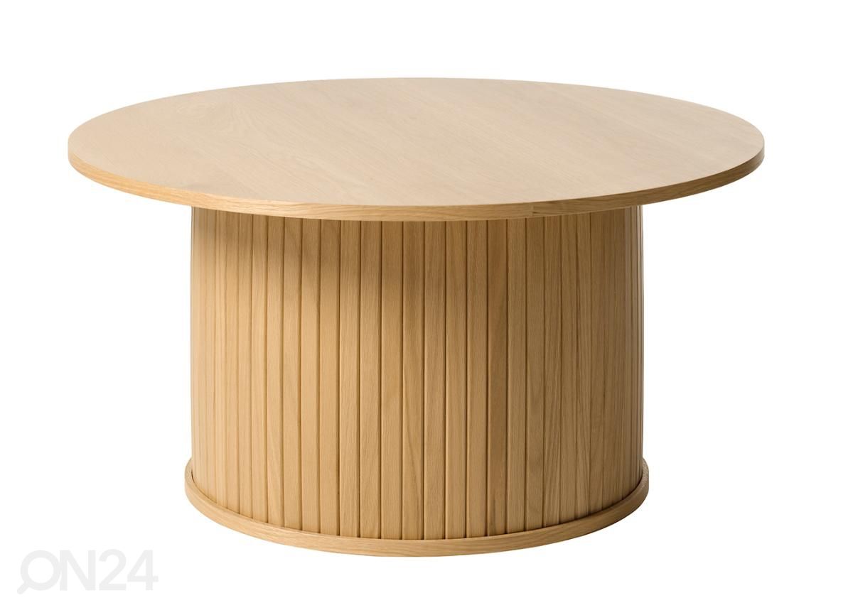Diivanilaud Ø 90 cm suurendatud
