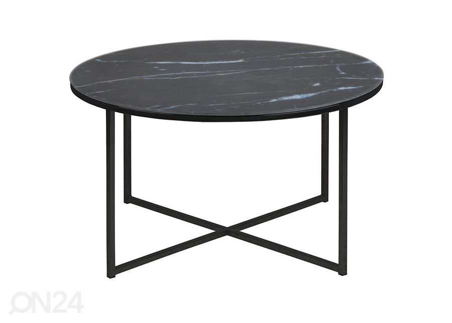 Diivanilaud Alex Ø 80 cm suurendatud