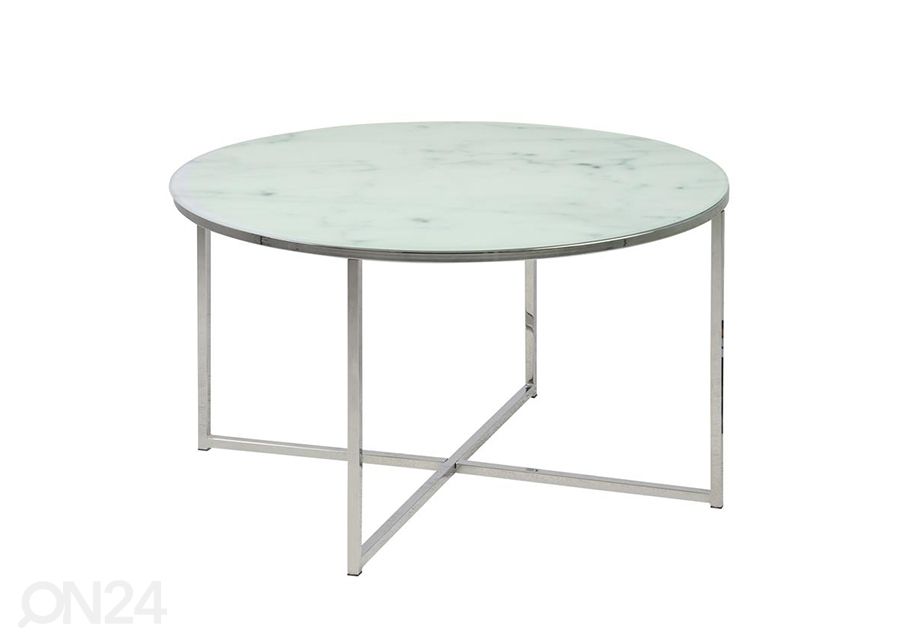 Diivanilaud Alex Ø 80 cm suurendatud