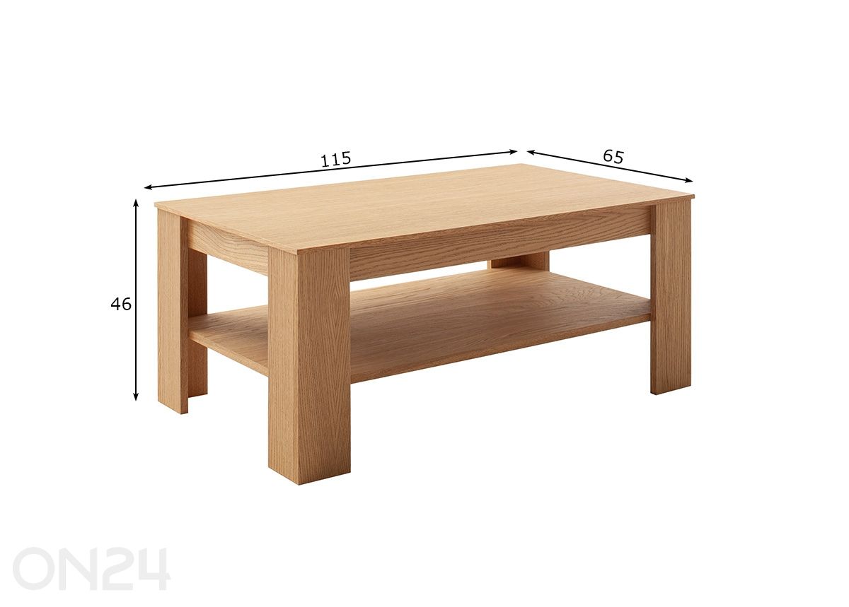 Diivanilaud Araya suurendatud mõõdud