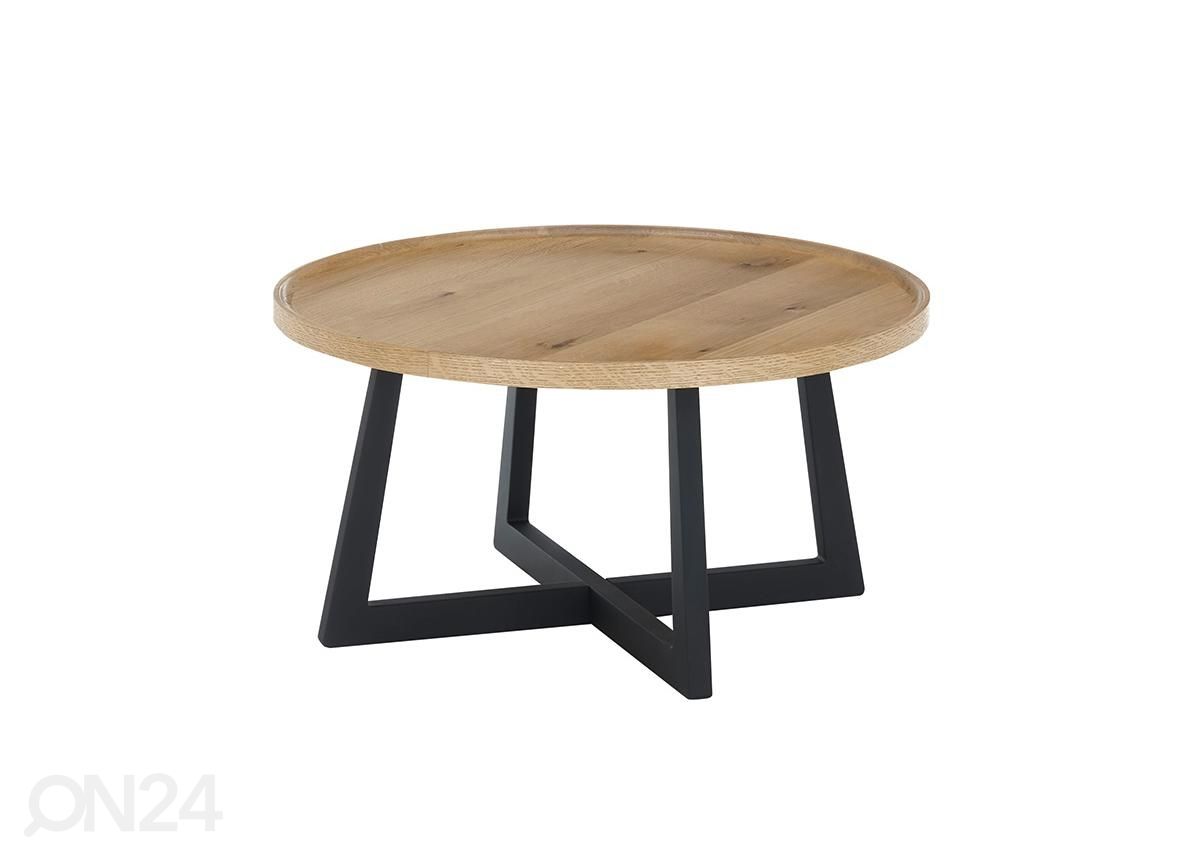 Diivanilaud Casoria Ø 80 cm suurendatud