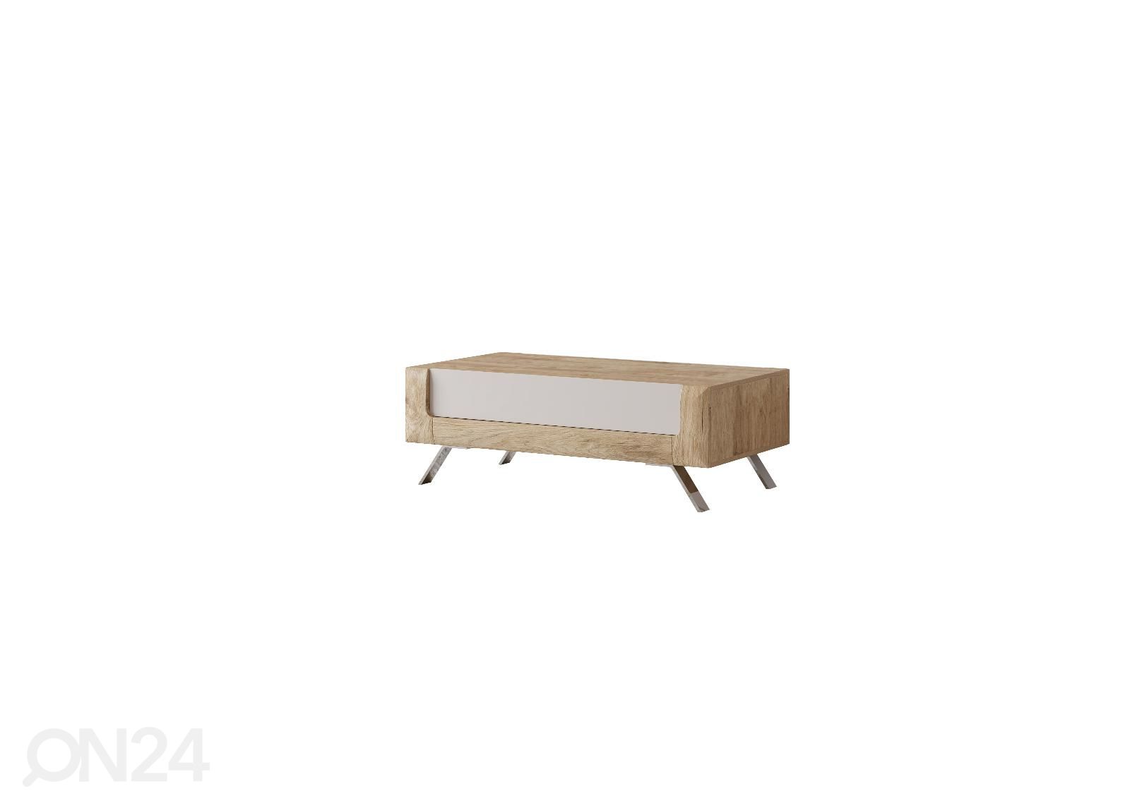 Diivanilaud Cassandra 110x65 cm, tamm/kašmiir suurendatud