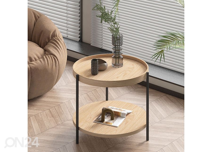 Diivanilaud Cindy Ø 50 cm suurendatud