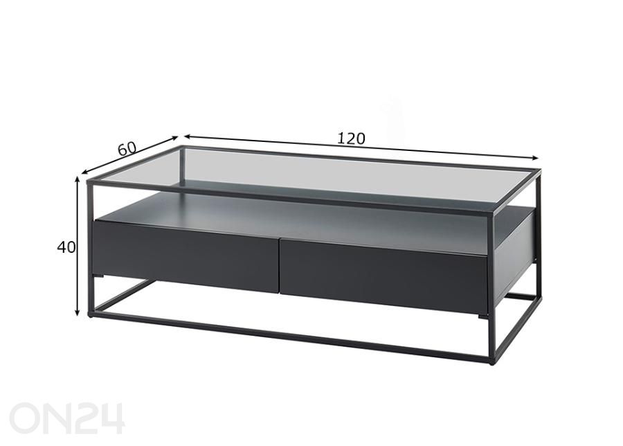 Diivanilaud Evora suurendatud mõõdud