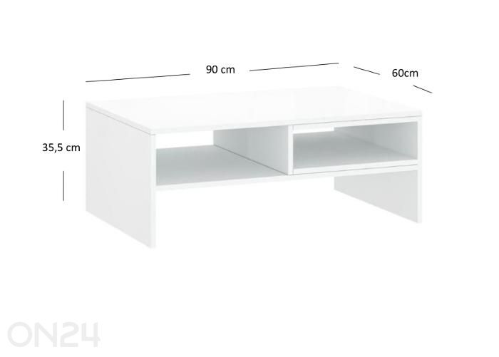 Diivanilaud Lingo 60x90 cm suurendatud mõõdud