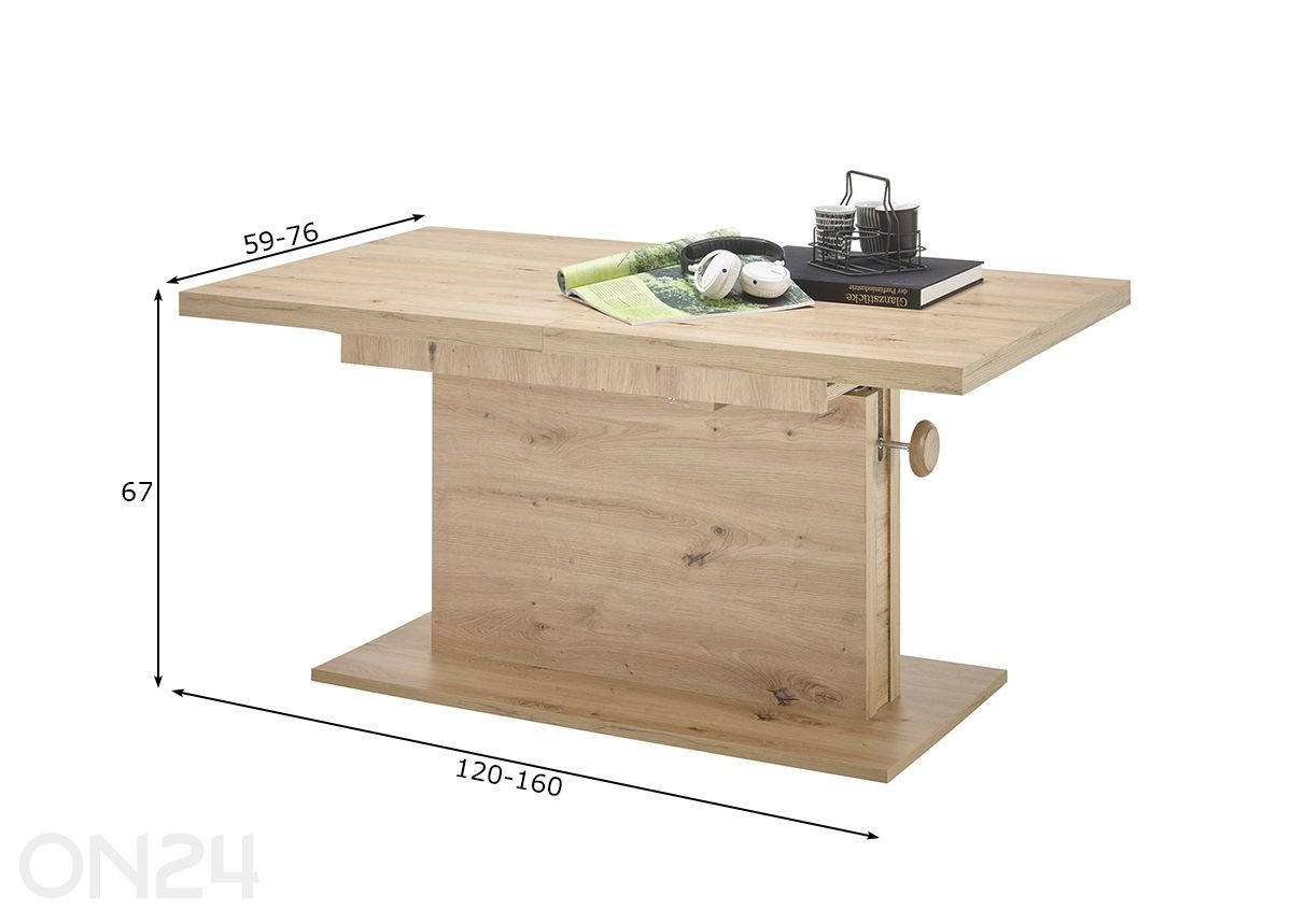 Diivanilaud Monaco suurendatud mõõdud