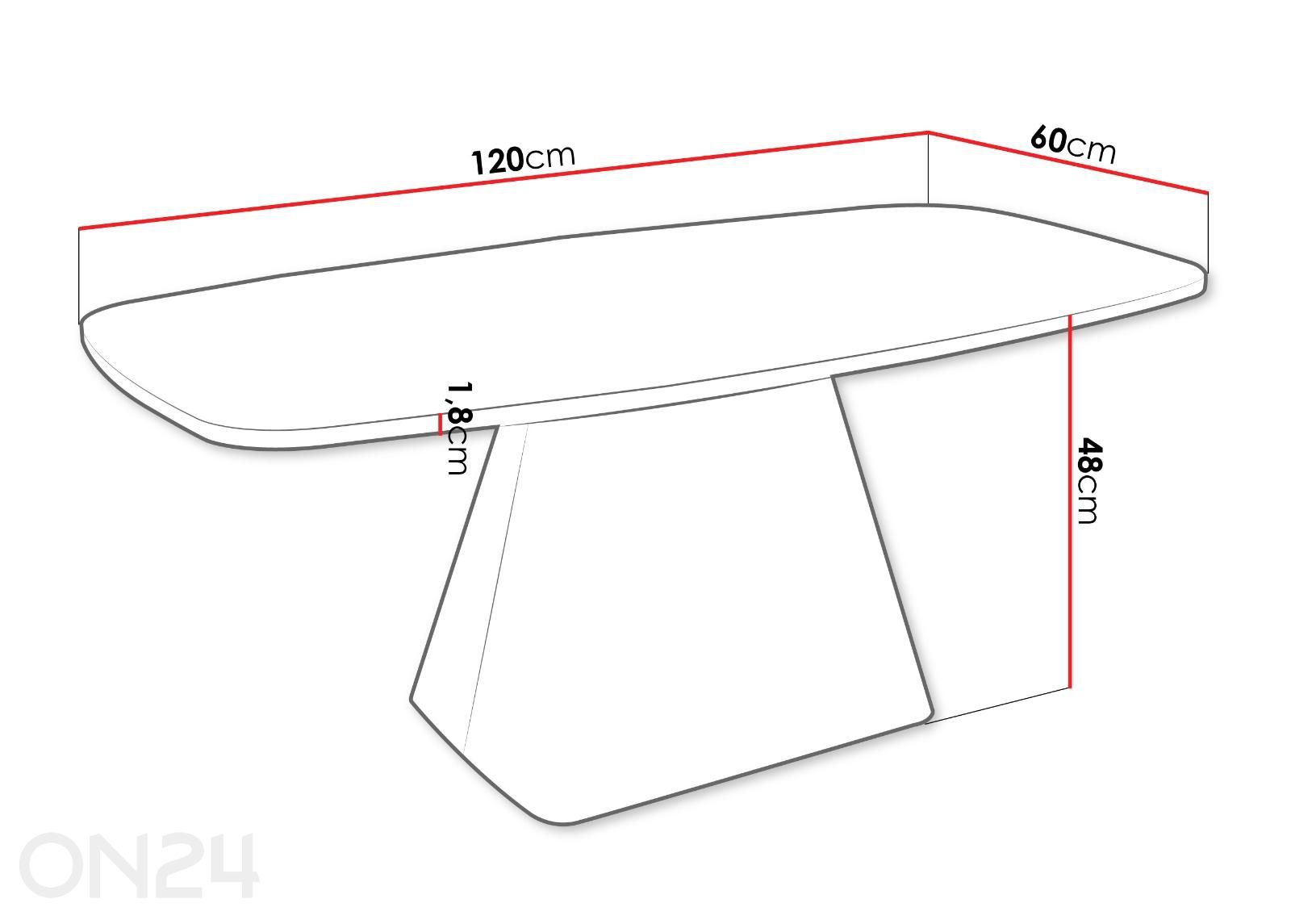 Diivanilaud Noa suurendatud mõõdud