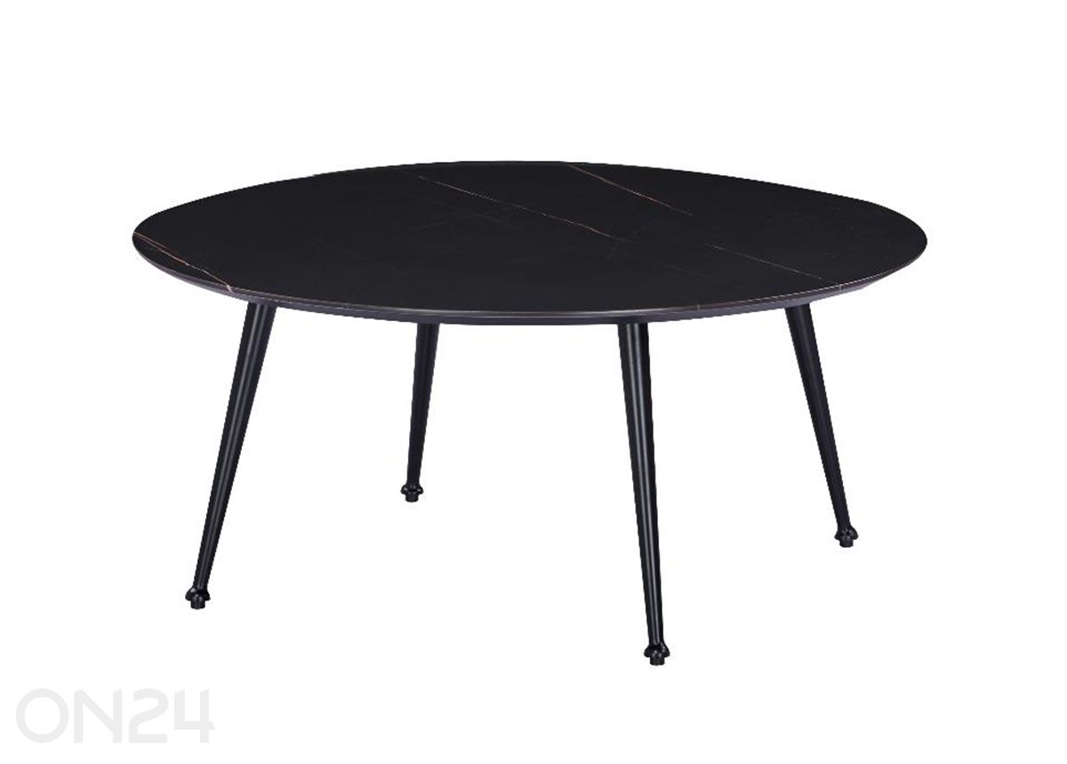 Diivanilaud Tron Ø 80 cm suurendatud