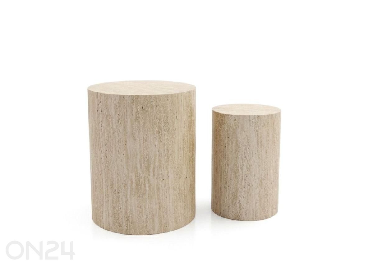 Diivanilaudade komplekt Bud 2tk, beež suurendatud