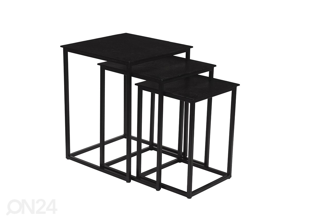 Diivanilaudade komplekt Cast Iron, 3 tk suurendatud