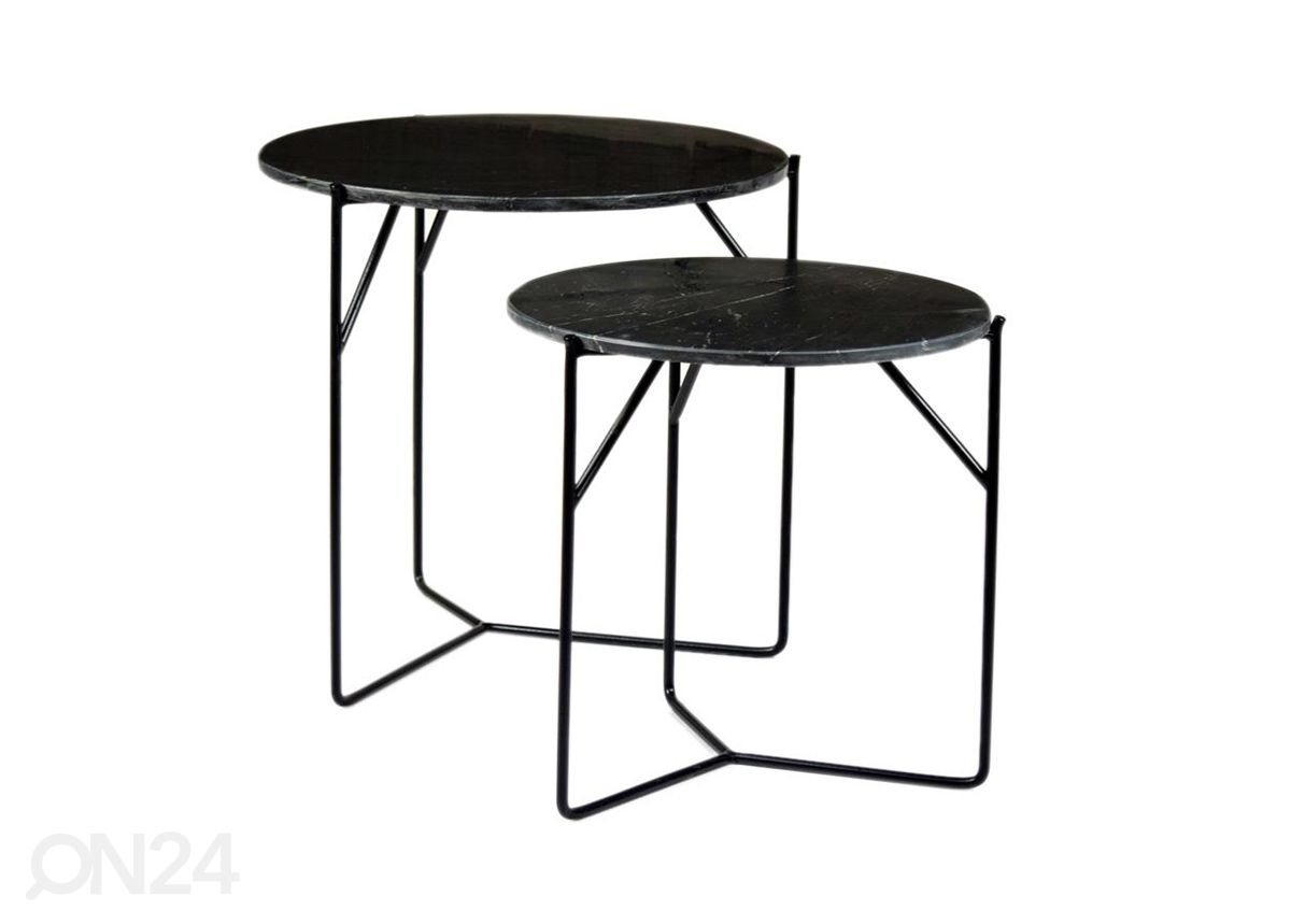 Diivanilaudade komplekt Marble, 2 tk suurendatud