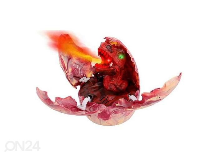 Dinosauruse muna tuld purskav suurendatud