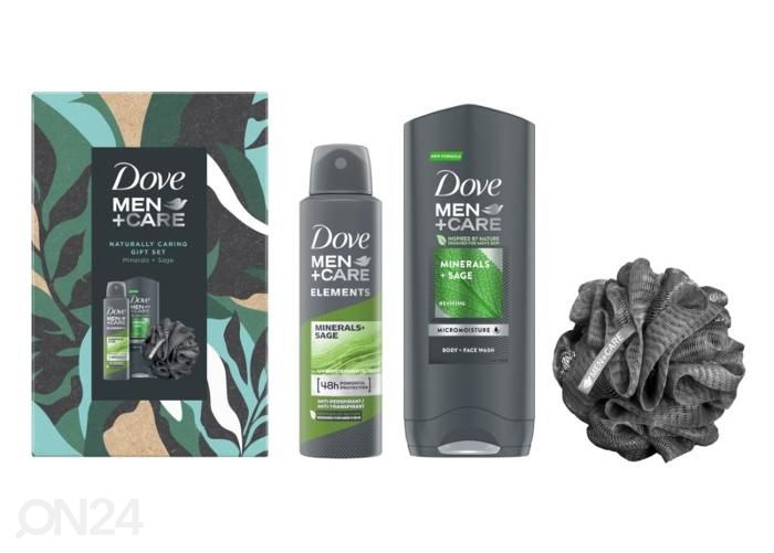 Dove Men Care Elements Minerals Sage komplekt suurendatud