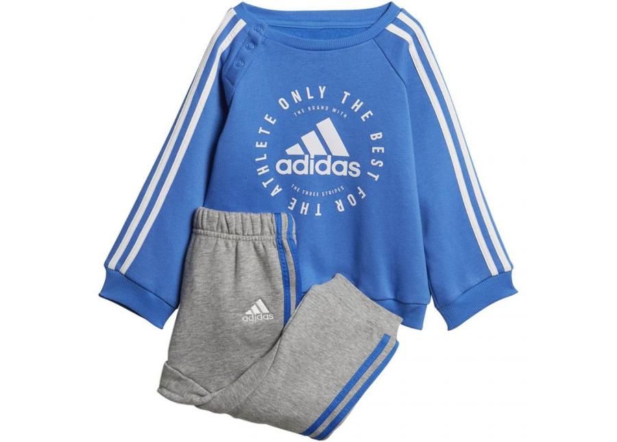 Dresside komplekt lastele adidas I 3 Stripes Jogger FL Jr DV1278 suurendatud