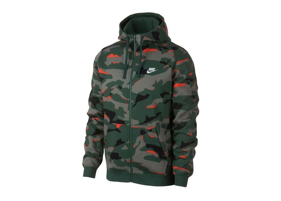 Dressipluus meestele Nike NSW Club Camo Hoodie FZ M AJ2105-323 suurendatud