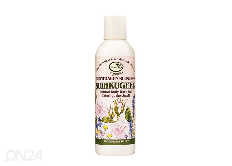 Dušigeel roosi 200ml suurendatud