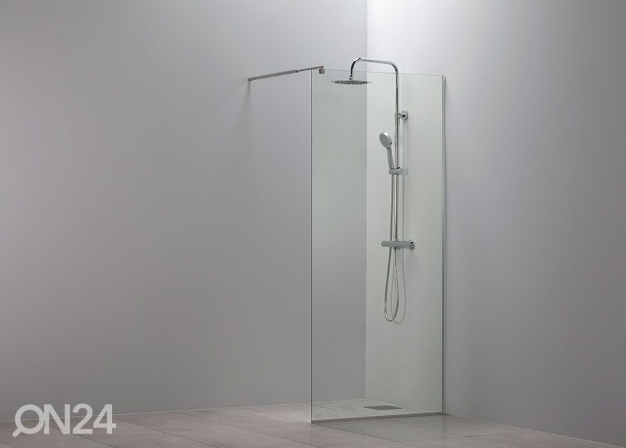 Dušisein Conforto 80 cm, kirgas suurendatud