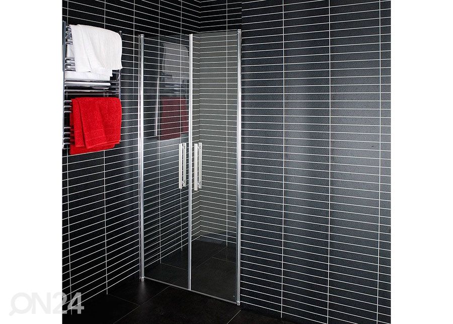 Dušiuksed Duschy Duo Door Special 80x80 cm suurendatud