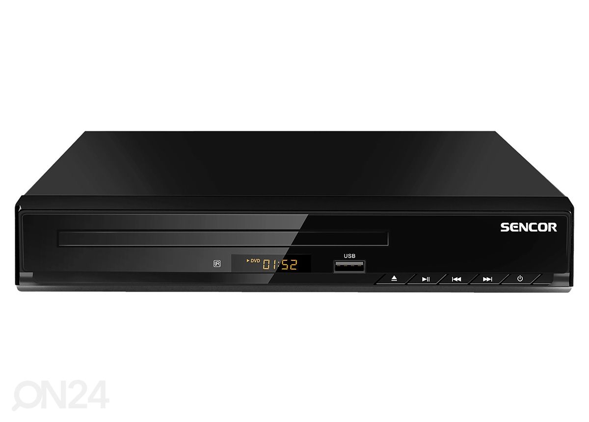 DVD-mängija Sencor SDV2513H suurendatud
