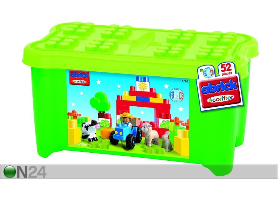 Ecoiffier klotsikast farm suurendatud