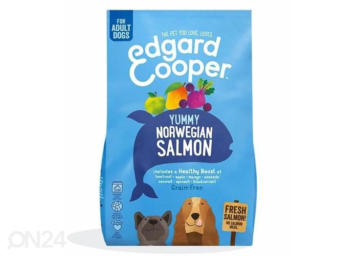 Edgard Cooper koeratoit Norra lõhega 2,5 kg suurendatud